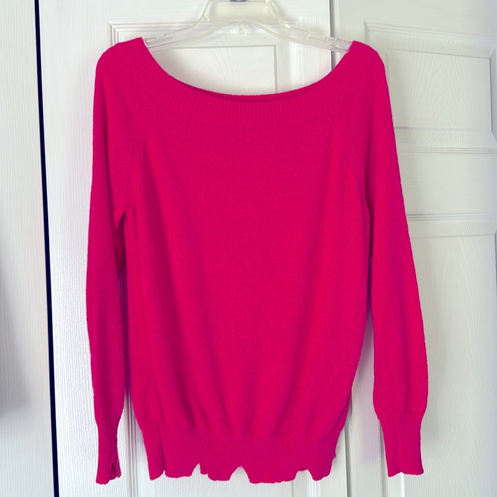 Long Sleeved off the shoulder sweater